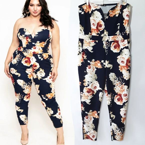 curvy sense jumpsuits